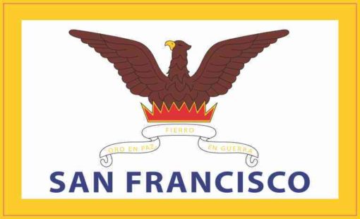 San Francisco California Flag Magnet