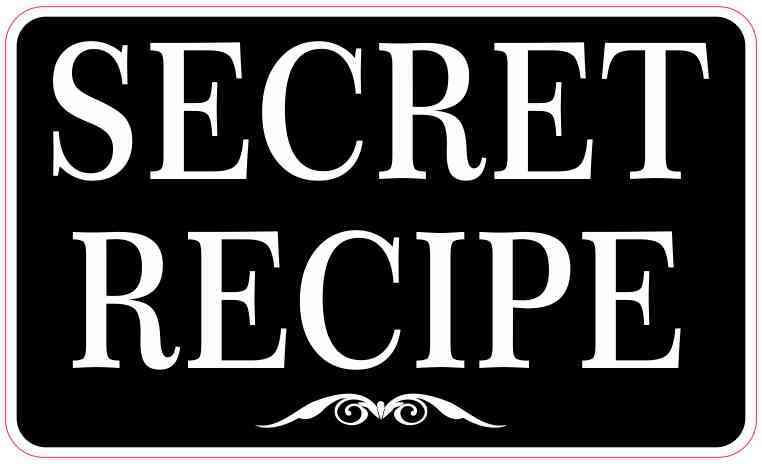 Secret Recipe Magnet