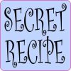 Periwinkle Secret Recipe Sticker