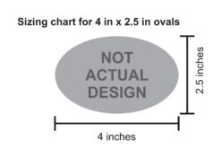 Alternative view of 4in x 2.5in Oval French Flag Mont Saint-Michel Sticker