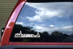 10in x 2.5in Venice Skyline Sticker