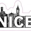 Nice Skyline Sticker