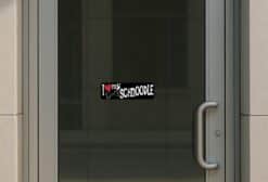 10in x 3in I Love My Schnoodle Bumper Sticker