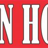 Red Open House Magnet