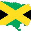 6in x 2.5in Die Cut Jamaica Sticker
