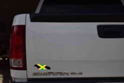 6in x 2.5in Die Cut Jamaica Sticker