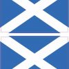 Scottish Flag Stickers