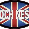 Oval UK Flag Loch Ness Sticker
