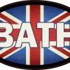 Oval UK Flag Bath Sticker