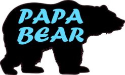 Papa Bear Sticker