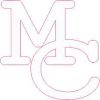 Bold Interlocked MC Moffat County Stickers