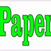 Paper Only Recycle Magnet