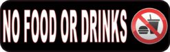 No Food or Drinks Magnet
