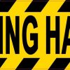 Tripping Hazard Sticker