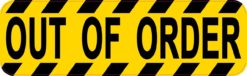 Out of Order Sticker