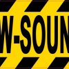 Go Slow Sound Horn Sticker