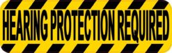 Hearing Protection Required Sticker