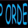 Blue Pick Up Order Here Magnet