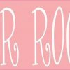 Pink Powder Room Sticker