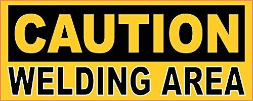 Caution Welding Area Magnet
