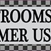 Gray Restrooms for Customer Use Only Magnet