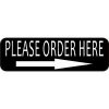 Right Arrow Please Order Here Magnet