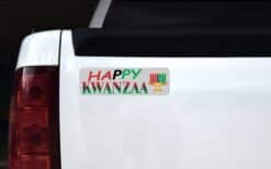10in x 3in Happy Kwanzaa Magnet