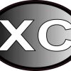 Oval XC Cross Country Sticker