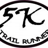 Oval Trail Runner 5K Sticker