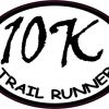 Oval Trail Runner 10K Sticker