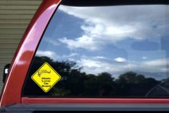 Alternative view of 5in x 5in Music Lover On Board Sticker