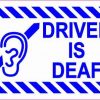 Driver Is Deaf Magnet