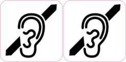 Deaf Symbol Magnets