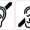 Deaf Symbol Stickers
