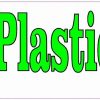 Plastic Only Recycle Sticker