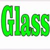 Glass Only Recycle Sticker