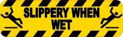 Symbol Slippery When Wet Sticker