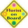 Florist On Board Sticker