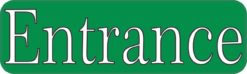 Entrance Sticker