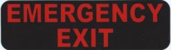 Emergency Exit Sticker