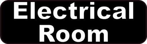 Electrical Room Sticker