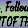 Lead Follow or Get Out of the Way Sticker