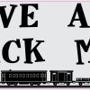 I Have a One Track Mind Bumper Sticker