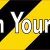 Watch Your Door Sticker