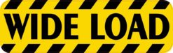 Wide Load Sticker