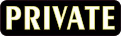 Private Sticker