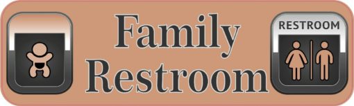 Family Restroom Sticker
