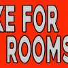 Red I Brake for Escape Rooms Bumper Sticker