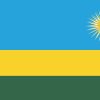 5in x 3in Rwandan Flag Magnet