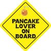Pancake Lover on Board Sticker